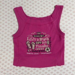 Vintage Graphic Tank Top